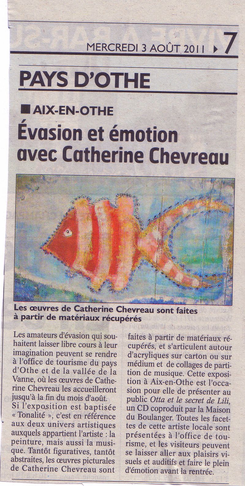 Article 3 août 2011